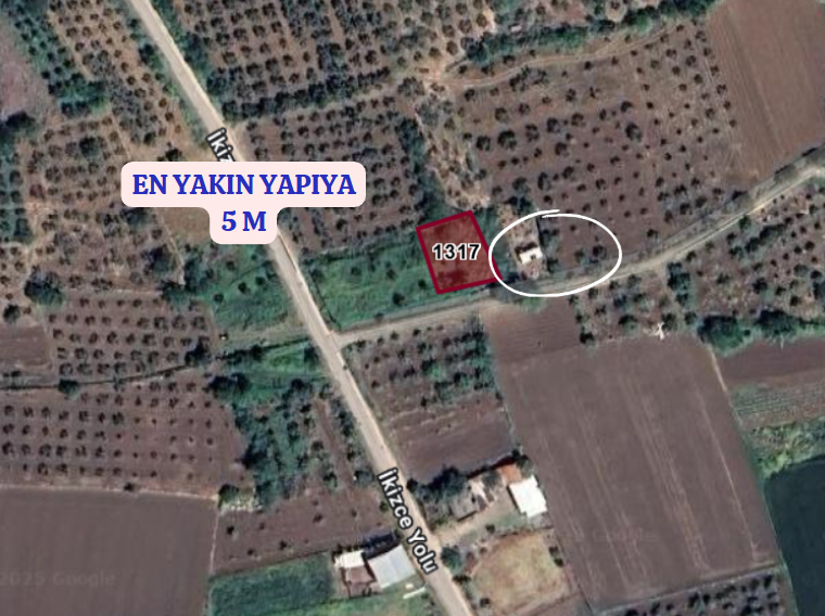 BURSA KARACABEY ESKİKARAAĞAÇ KÖYÜNDE  495  M² BAHÇE  SATILIKTIR - BURSA KARACABEY fotoğraf 5
