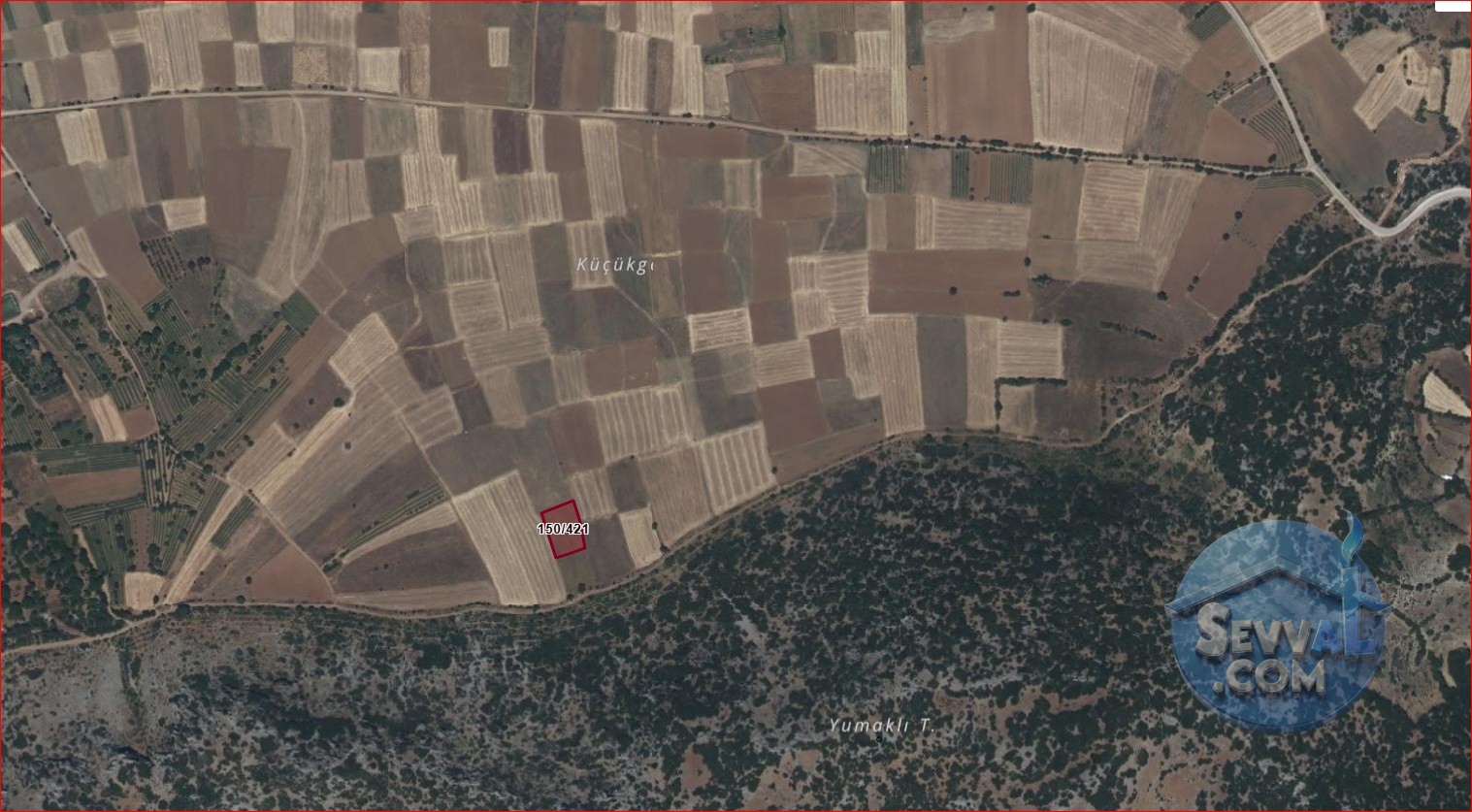 AĞLASUN ÇANAKLI KÖYÜNDE SATILIK FIRSAT TARLA - Burdur Ağlasun fotoğraf 3