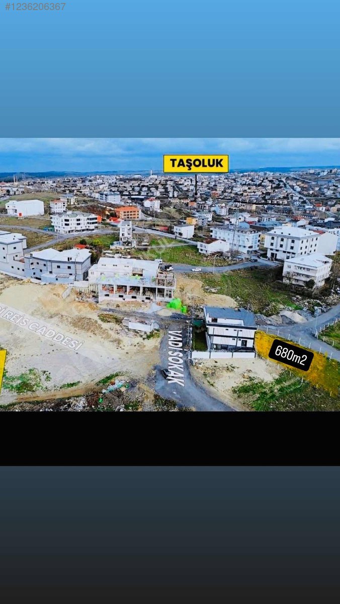 TAŞOLUK KOLEJİN DİBİNDE ARSA Ticari+Konut=24 Dairelik yapı yeri - İSTANBUL ARNAVUTKÖY fotoğraf 7