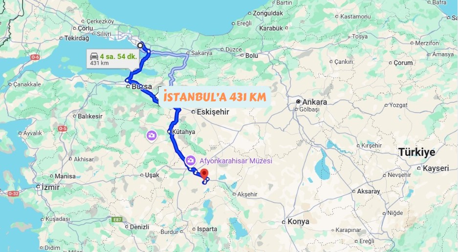 AFYONKARAHİSAR MERKEZ IŞIKLAR-YENİ KÖYÜ   13.413 M² TARLA SATILIKTIR - AFYONKARAHİSAR MERKEZ fotoğraf 8