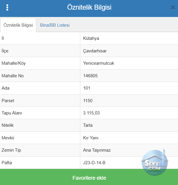 KÜTAHYA ÇAVDARHİSAR YENİCEARMUTCUK  KÖYÜNDE  3.115  M²  TARLA  SATILIKTIR - KÜTAHYA ÇAVDARHİSAR fotoğraf 15