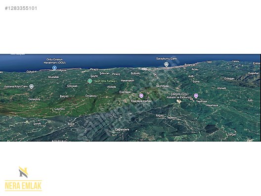 DENİZ SAHİLİNE YAKIN KADASTROYOLA CEPHE TEKTAPU 1.970m2 EV YERİ - GİRESUN PİRAZİZ fotoğraf 14