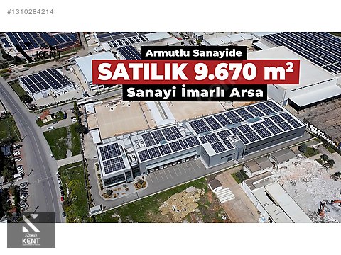 Kemalpaşa Armutlu Satılık 9.670m2 Sanayi İmarlı Arsa - İZMİR KEMALPAŞA fotoğraf 9