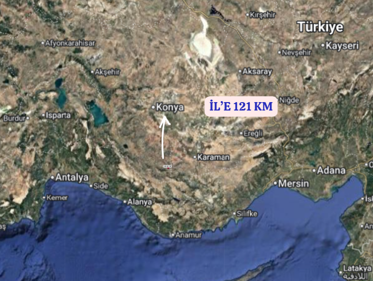 KONYA HADİM GÖYNÜKKIŞLA  KÖYÜ’NDE 4.372 M² BAĞ SATILIKTIR - KONYA HADİM fotoğraf 6
