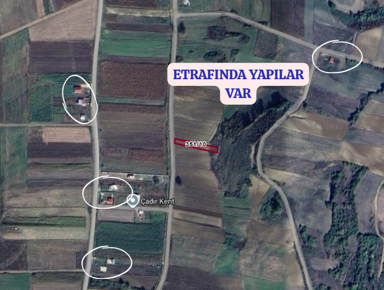 KOCAELİ DERİNCE KARAGÖLLÜ  KÖYÜ’NDE 612 M² TARLA SATILIKTIR - KOCAELİ DERİNCE fotoğraf 4