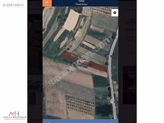 AYHAN HEPDİKER DEN SALMANLIDA ASVALT YOLA CEPHELİ 1.377m2 TARLA - SAKARYA ADAPAZARI fotoğraf 8