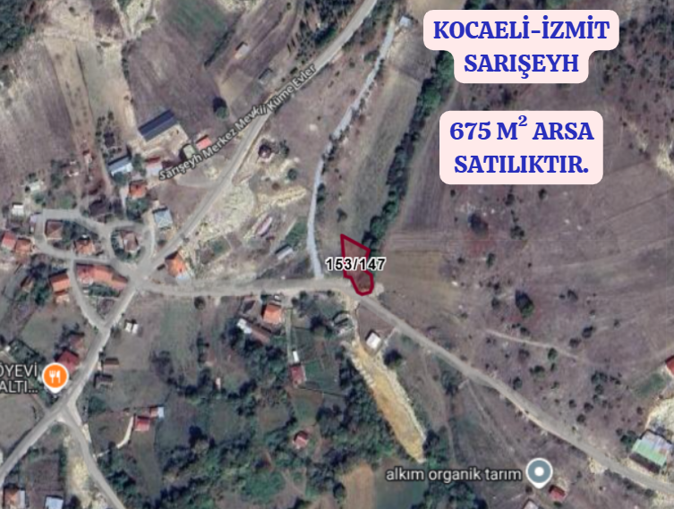 KOCAELİ İZMİT SARIŞEYH  KÖYÜNDE 675 M²  ARSA  SATILIKTIR - KOCAELİ İZMİT fotoğraf 2
