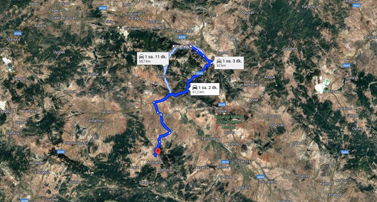 KÜTAHYA ASLANAPA ASLIHANLAR KÖYÜNDE 1.392 M² TARLA SATILIKTIR. - KÜTAHYA ASLANAPA fotoğraf 6
