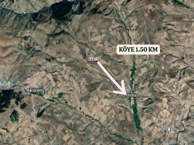 KARS SARIKAMIŞ ISISU KÖYÜNDE 18.440M² TARLA SATILIKTIR - KARS SARIKAMIŞ fotoğraf 4