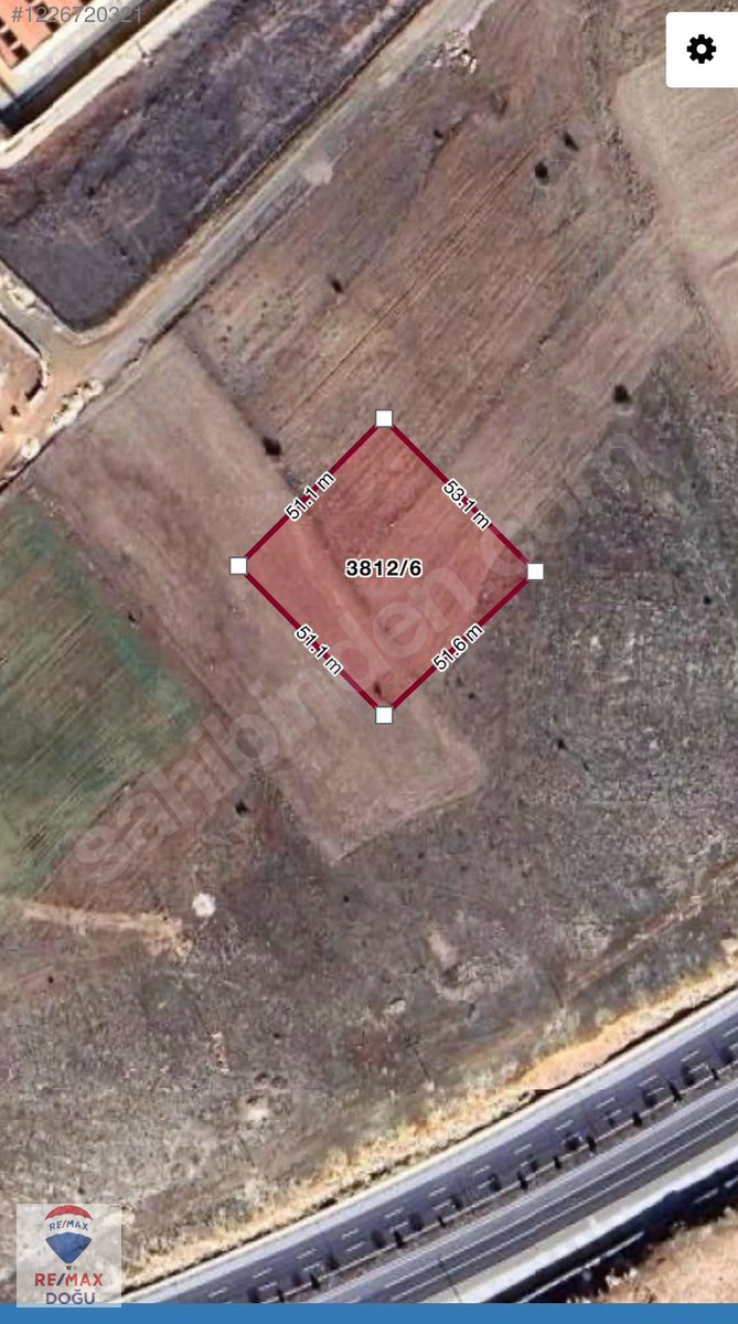 REMAX DOĞUDAN ATAŞEHİR MAH. 2.716M2 SATILIK VİLLA ARSASI - ELAZIĞ MERKEZ fotoğraf 4