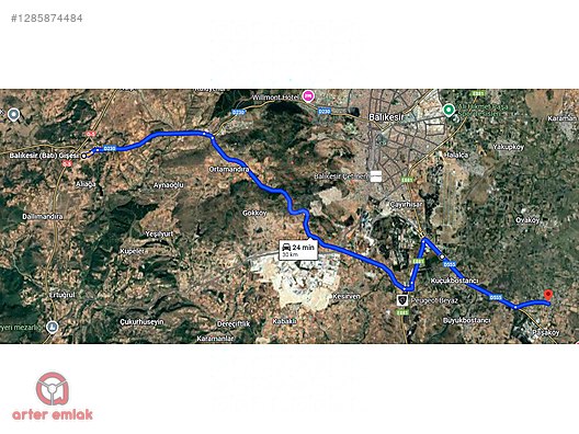ARTER EMLAK'TAN ALTIEYLÜL ATKÖYDE 9050 M² SATILIK TARLA - BALIKESİR ALTIEYLÜL fotoğraf 24