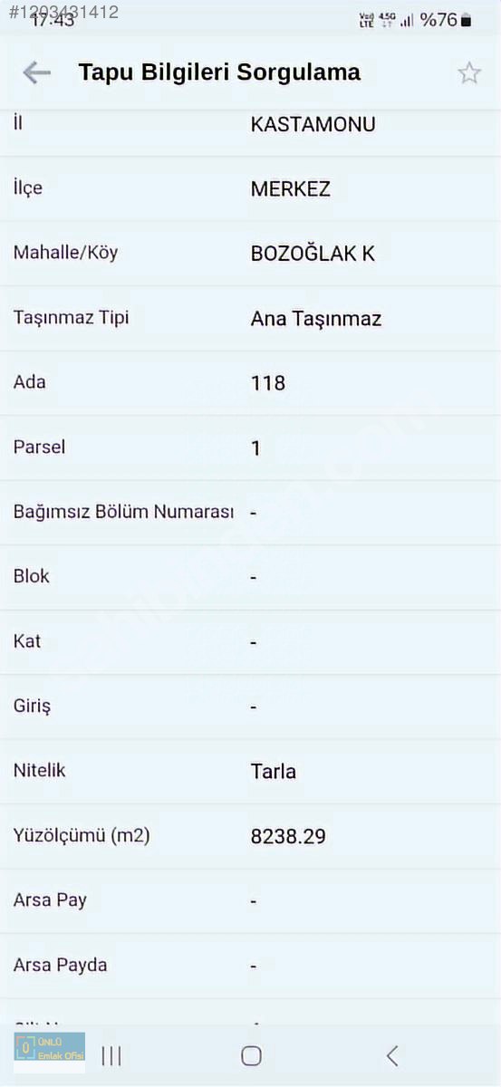 ÜNLÜ EMLAKTAN ESKİ TAŞKÖPRÜ YOLUNDA 6PARSEL YAPILABİLİR FIRSAT - KASTAMONU MERKEZ fotoğraf 19