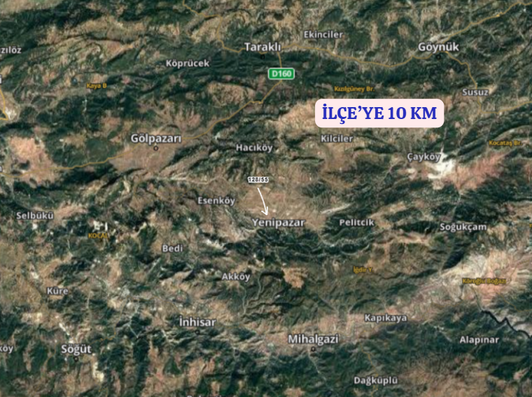 BİLECİK YENİPAZAR BATIBELENÖREN  KÖYÜNDE 648 M² TARLA  SATILIKTIR - BİLECİK YENİPAZAR fotoğraf 6