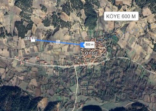 KÜTAHYA ALTINTAŞ OYSU KÖYÜ’NDE 955 M² TARLA SATILIKTIR - KÜTAHYA ALTINTAŞ fotoğraf 4