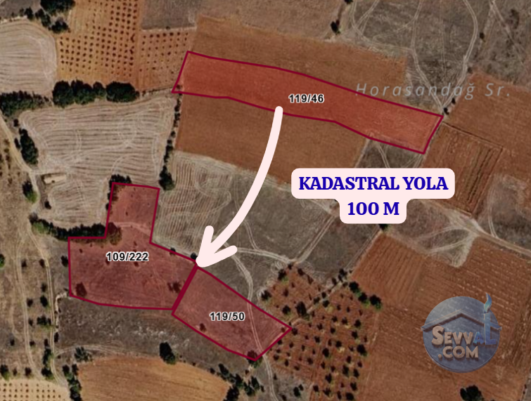 DENİZLİ BEKİLLİ ÜÇKUYU  KÖYÜNDE  4.105 M²  TARLA SATILIKTIR - DENİZLİ BEKİLLİ fotoğraf 3