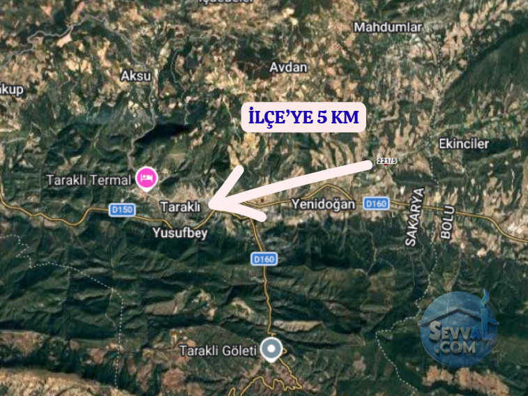 SAKARYA TARAKLI MAHDUMLAR  KÖYÜNDE  3.629  M² TARLA  SATILIKTIR - SAKARYA TARAKLI fotoğraf 6
