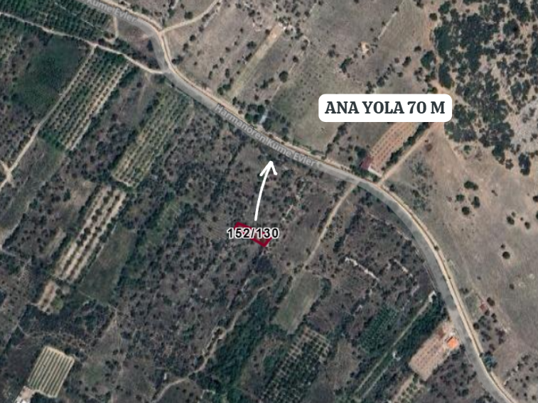 ISPARTA ATABEY HARMANÖREN  KÖYÜNDE 282 M² TARLA  SATILIKTIR - ISPARTA ATABEY fotoğraf 3