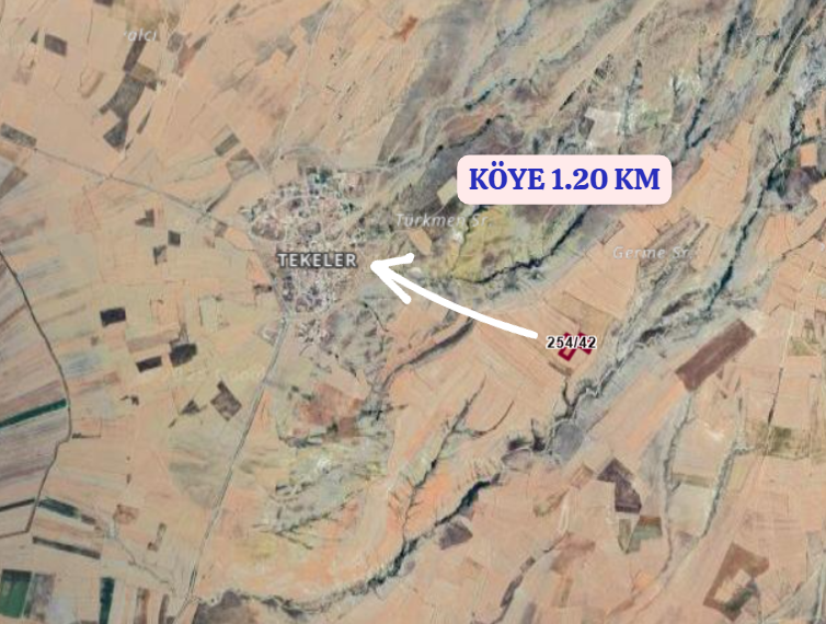 KONYA ILGIN TEKELER  KÖYÜNDE 12.013 M² TARLA  SATILIKTIR - KONYA ILGIN fotoğraf 4