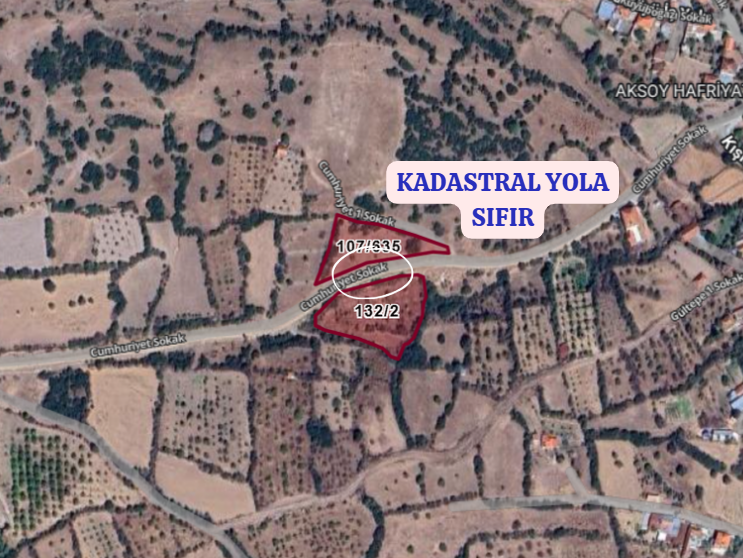 UŞAK ULUBEY KIŞLA  KÖYÜNDE 2.336  M² TARLA  SATILIKTIR - UŞAK ULUBEY fotoğraf 3