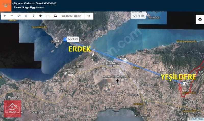 Turistik Yerlere Yakın İmarlı Süper Konumlu Arsa Polat Emlak'tan - BURSA KARACABEY fotoğraf 3