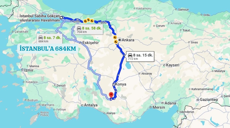KONYA BOZKIR HACILAR KÖYÜNDE 690 M² BAHÇEMİZ SATILIKTIR - KONYA BOZKIR fotoğraf 9