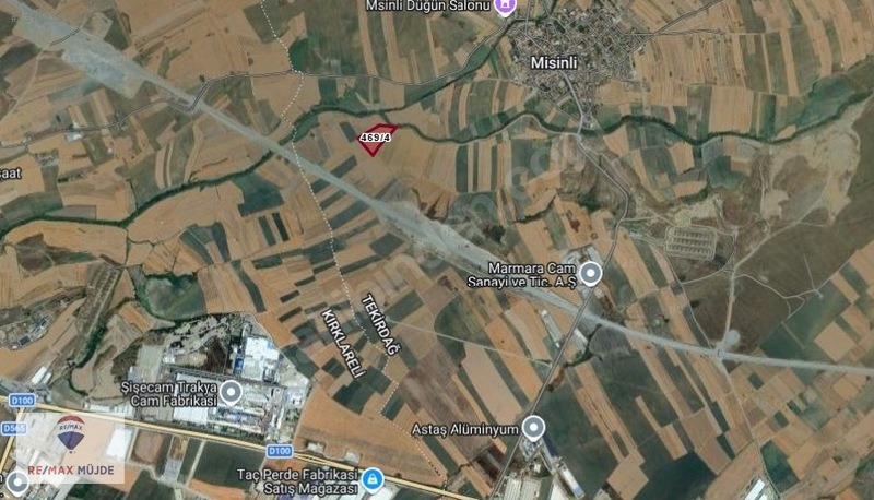 ERGENE MİSNLİ MAH.29.225 M2 KADASTRO YOLA CEPHELİ TARLA - TEKİRDAĞ ERGENE fotoğraf 7