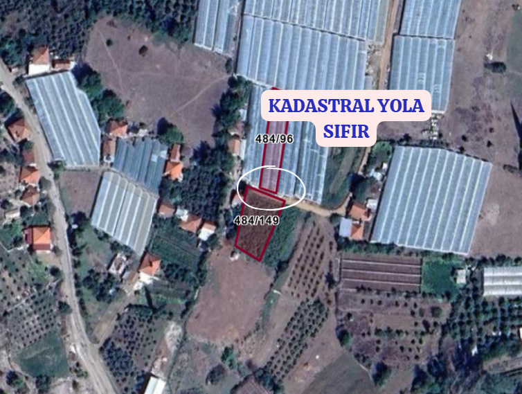 ANTALYA KUMLUCA KARACAÖREN  KÖYÜNDE 803  M²   ARSA  SATILIKTIR - ANTALYA KUMLUCA fotoğraf 3