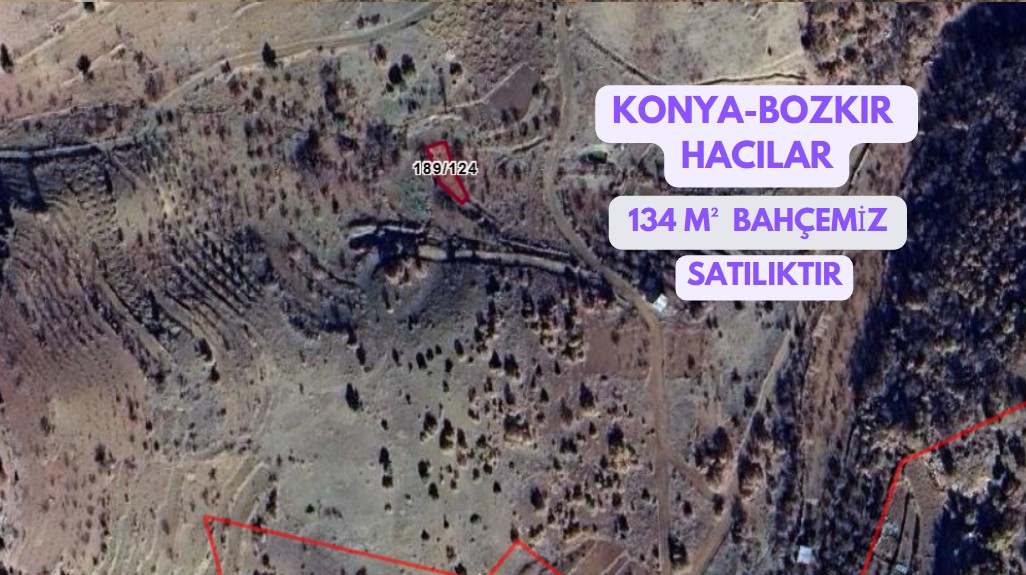 KONYA BOZKIR HACILAR KÖYÜNDE 134M² BAHÇEMİZ SATILIKTIR - KONYA BOZKIR fotoğraf 2