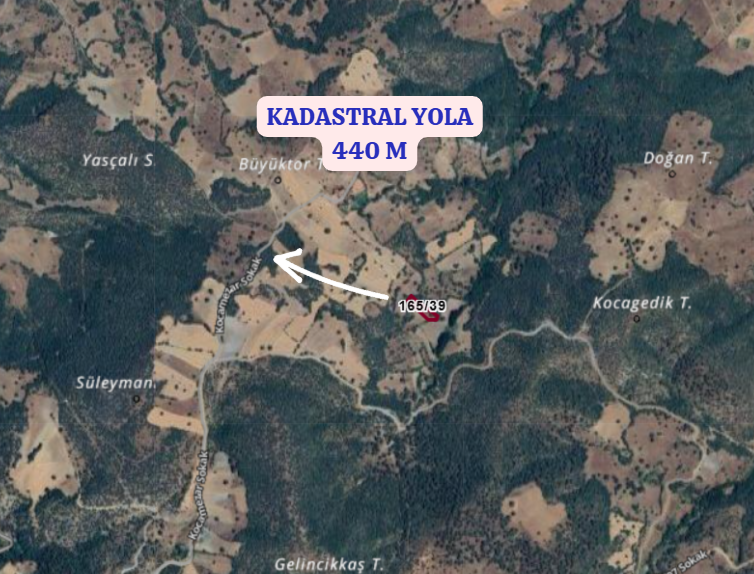 BALIKESİR DURSUNBEY SİNDERLER  KÖYÜNDE 2.224 M² TARLA SATILIKTIR - BALIKESİR DURSUNBEY fotoğraf 3