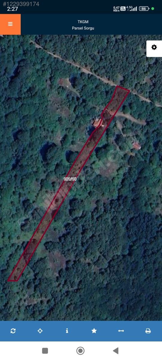 kartepede elektrik yol su mevcut 2.400 m2 istkartal 100 km - KOCAELİ KARTEPE fotoğraf 3