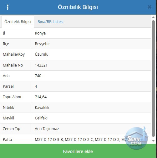 KONYA BEYŞEHİR ÜZÜMLÜ DE 714 M² TARLAMIZ SATILIKTIR - KONYA BEYŞEHİR fotoğraf 4