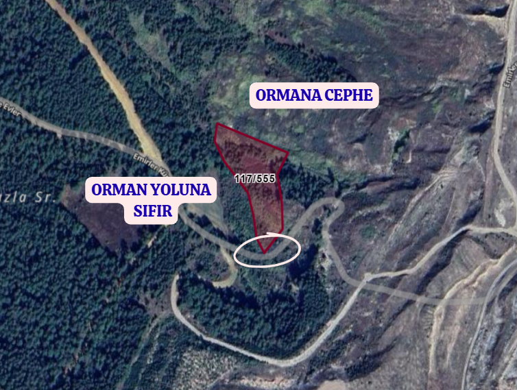KÜTAHYA TAVŞANLI EMİRLER  KÖYÜNDE  6.290 M²  TARLA  SATILIKTIR - KÜTAHYA TAVŞANLI fotoğraf 3