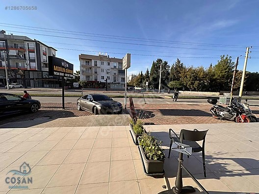 SÜTÇÜLER CADESİ ÜZERİNDE ASMAKATLI BODRUMLU 400M2 KİRALIK DÜKKAN - ANTALYA KEPEZ fotoğraf 2