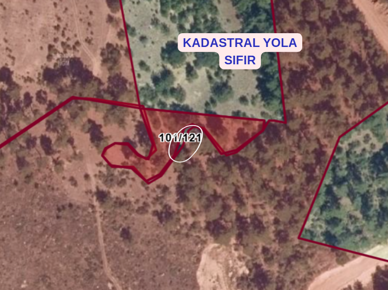 BALIKESİR DURSUNBEY TEPEKÖY MAH.1.712M² TARLA  SATILIKTIR - BALIKESİR DURSUNBEY fotoğraf 3