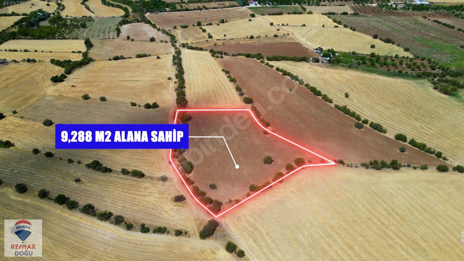 REMAX DOĞUDAN SÜTLÜCE KÖYÜNDE SATILIK 9.287,65 M2 TARLA - ELAZIĞ MERKEZ fotoğraf 4