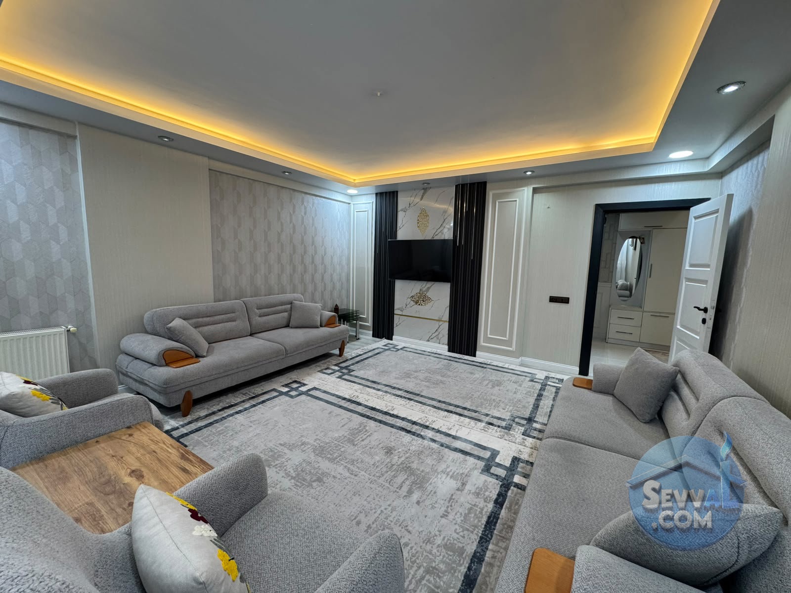  AHMET ERSEVEN BEYKA SİTESİ 3.KAT 4+1 ODALI 220 m2 DOĞALGAZLI ASANSÖRLÜ İÇİ FULL - ŞANLIURFA HALİLİYE fotoğraf 7