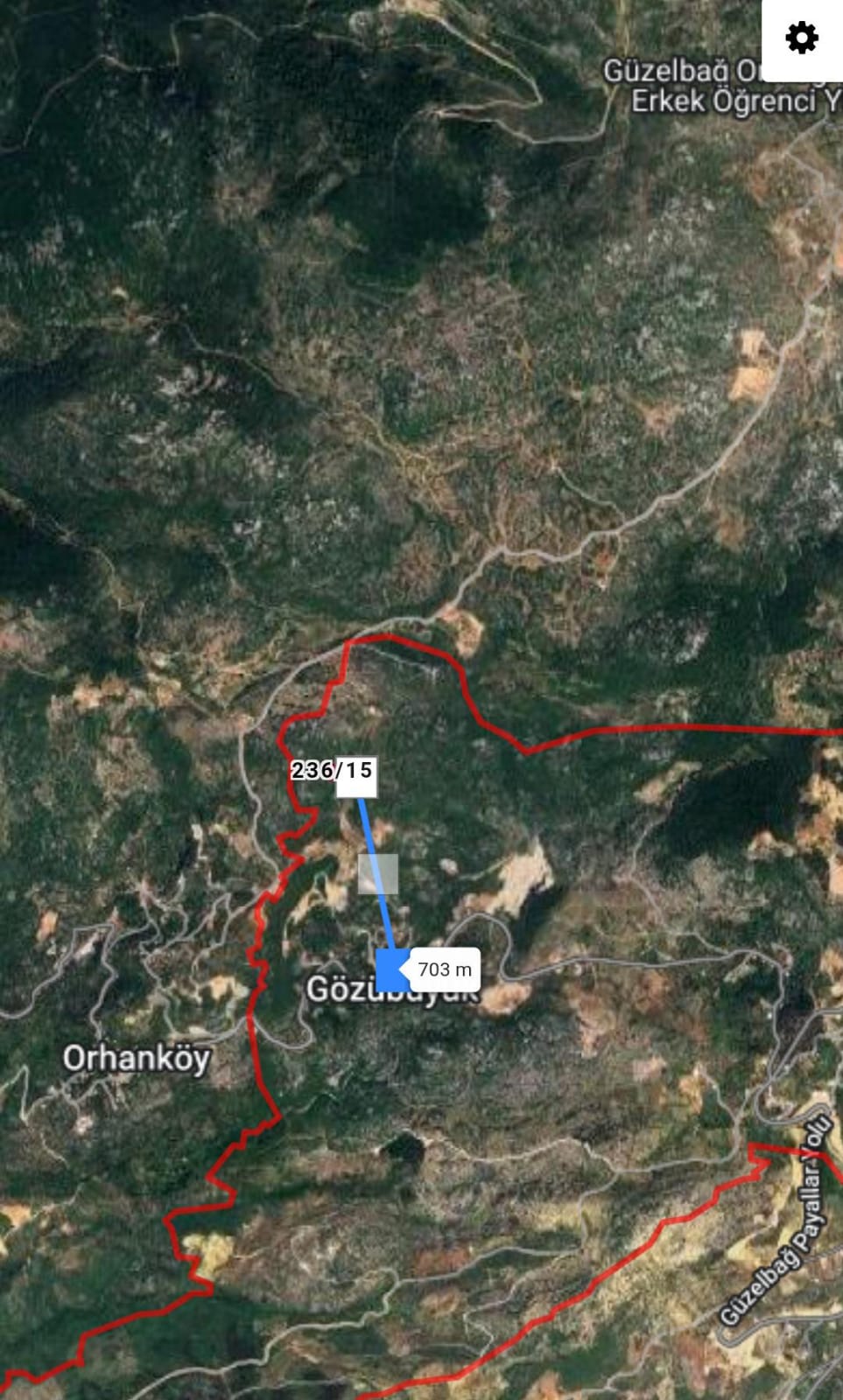 ANTALYA ALANYA GÖZÜBÜYÜK MAHALLESİNDE 680 M² FIRSAT YATIRIMLIK TARLA