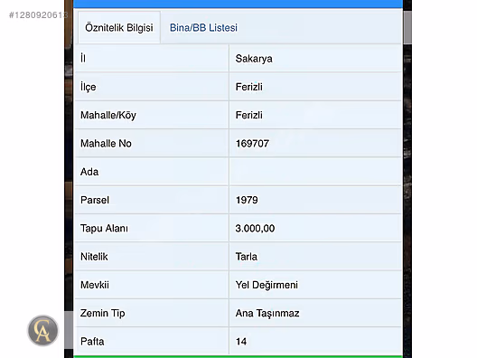 SAKARYA FERİZLİ'DE 3.000M2 SATILIK İMARA GİRECEK ARSA - SAKARYA FERİZLİ fotoğraf 11