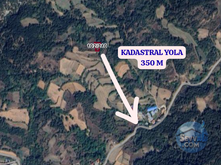 BOLU GÖYNÜK ÇAYLAK  KÖYÜNDE  828 M²  TARLA  SATILIKTIR - BOLU GÖYNÜK fotoğraf 3