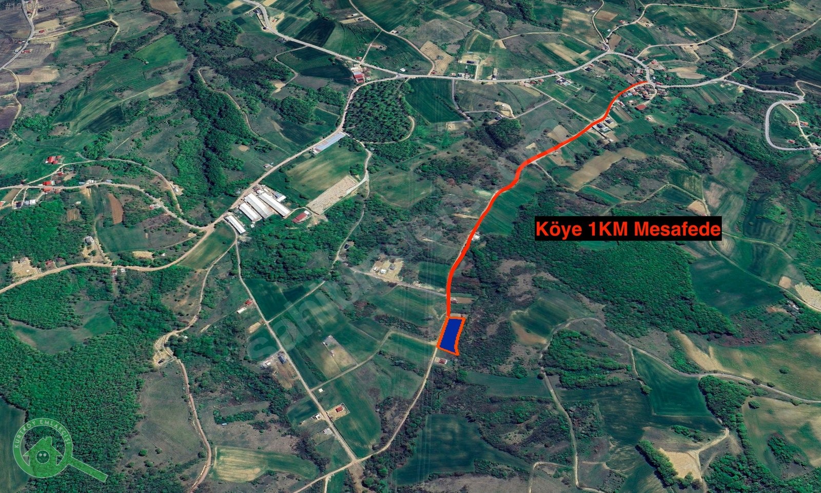 Körfez Himmetli'de 2524m² Tarla -Yola 72M Cepheli- Elektrik & Su - KOCAELİ KÖRFEZ fotoğraf 4