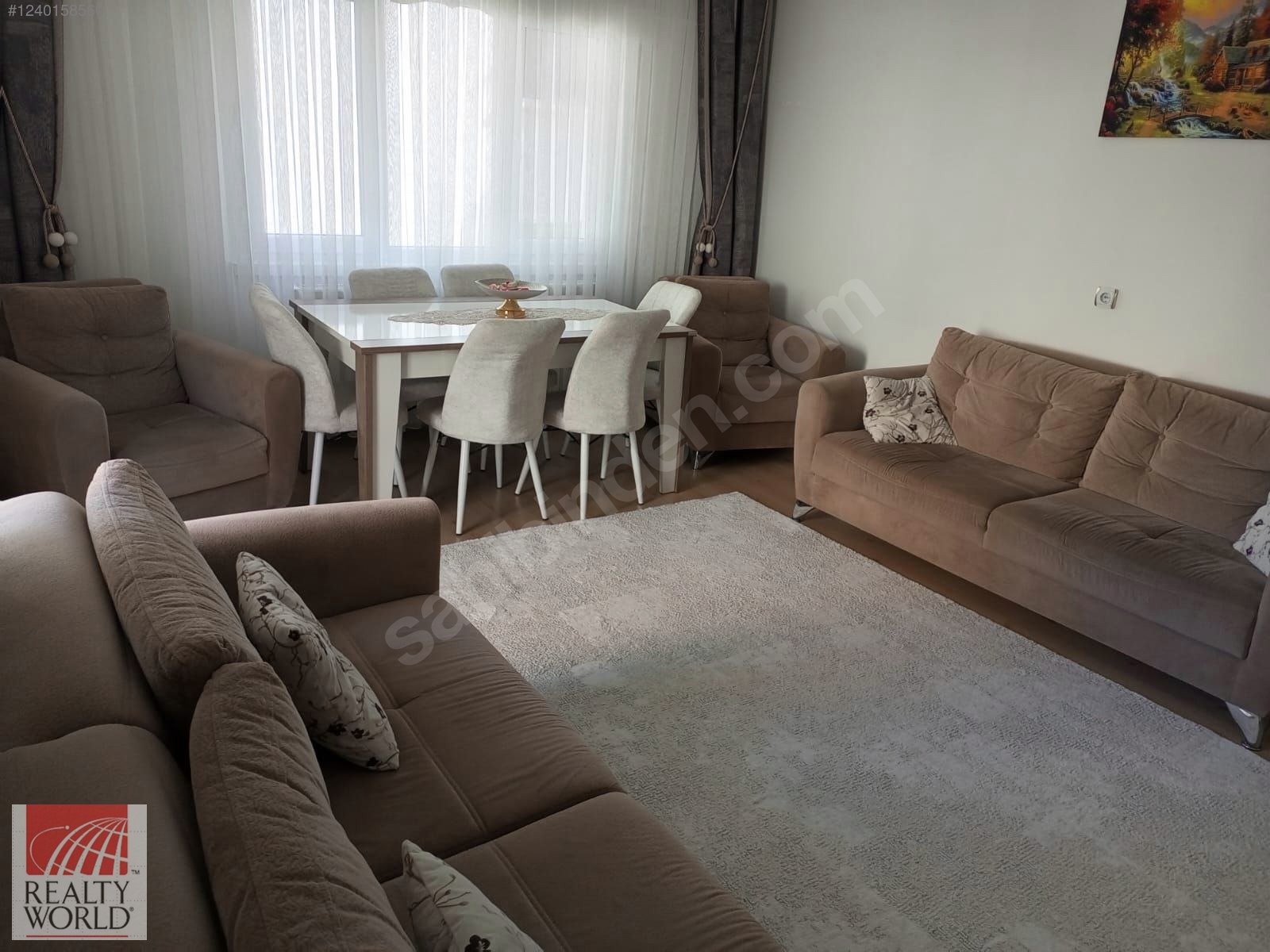 SİNCAN AHİ EVRANDA SATILIK KATTA 2+1 DAİRE - ANKARA SİNCAN fotoğraf 4