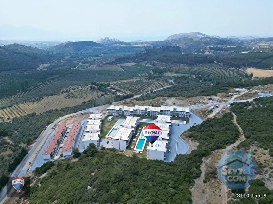 Deniz ve Doğa Manzaralı Havuzlu Sitede Satılık Sıfır 1+1 Daire - AYDIN KUŞADASI fotoğraf 4