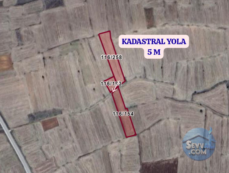 KÜTAHYA ÇAVDARHİSAR GÖKAĞAÇ  KÖYÜNDE  2.870 M²  TARLA SATILIKTIR - KÜTAHYA ÇAVDARHİSAR fotoğraf 3