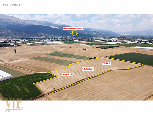 VİP GAYRİMENKUL'den ZÜMRÜTOVA MAH. 18.500m² TARLA - ANTALYA ELMALI fotoğraf 10