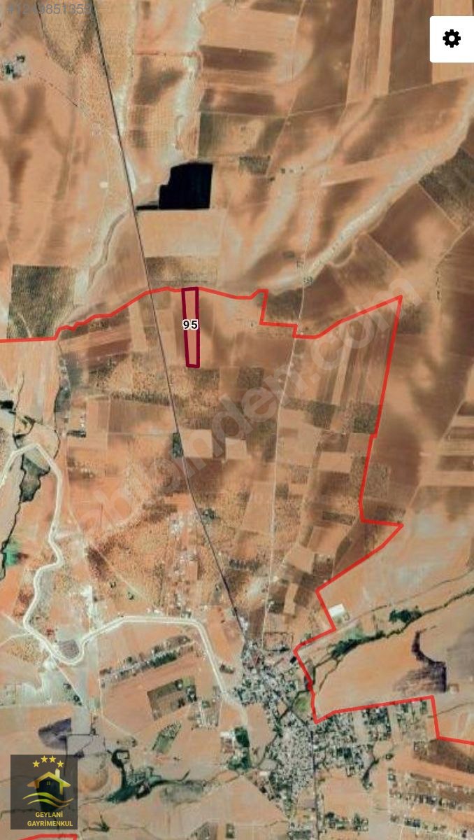Karaköprü Büyük Akziyaret Hilvan Yoluna 3.Parsel 40 Dönüm Tarla - ŞANLIURFA KARAKÖPRÜ fotoğraf 3