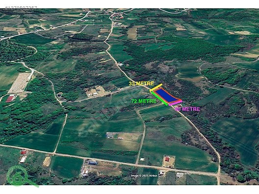 Körfez Himmetli'de 2524m² Tarla -Yola 72M Cepheli- Elektrik & Su - KOCAELİ KÖRFEZ fotoğraf 5