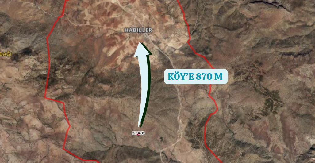KONYA GÜNEYSINIR HABİLLER KÖYÜNDE 4.900 M² TARLAMIZ SATILIKTIR - KONYA GÜNEYSINIR fotoğraf 4