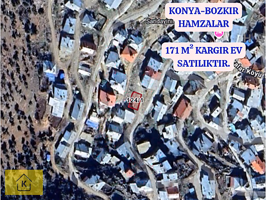 KONYA BOZKIR HAMZALAR KÖYÜNDE 171 M² YIKIK KARGIR EV SATILIKTIR - KONYA BOZKIR fotoğraf 6
