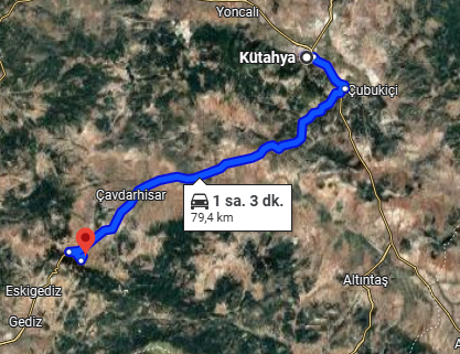 KÜTAHYA GEDİZ POLAT KÖYÜ’NDE 1.733 M² TARLA SATILIKTIR - KÜTAHYA GEDİZ fotoğraf 5
