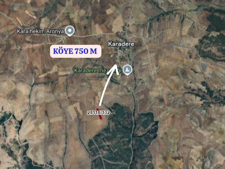 ESKİŞEHİR TEPEBAŞI KARADERE   KÖYÜNDE 2.767 M²  TARLA SATILIKTIR - ESKİŞEHİR TEPEBAŞI fotoğraf 4